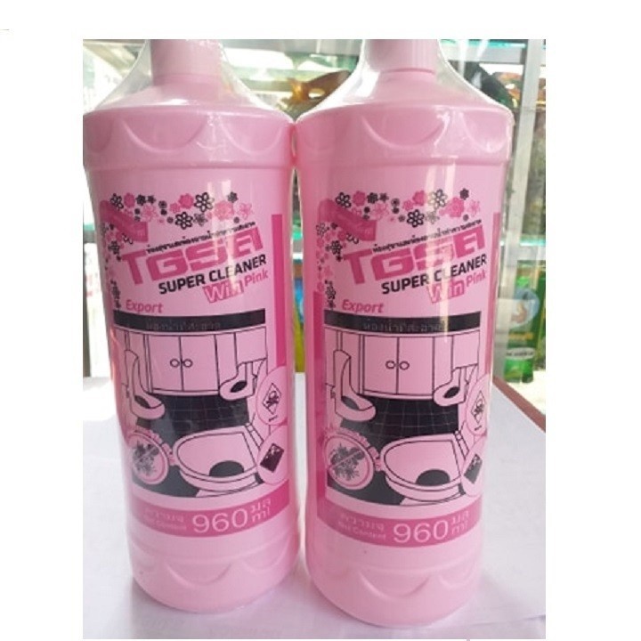 ComBo 5 Chai - Nước Tẩy Toilet OKAY Thái Lan Siêu Mạnh Siêu Tiết Kiệm - 5 Chai OKAY ( 960ml x 5 )