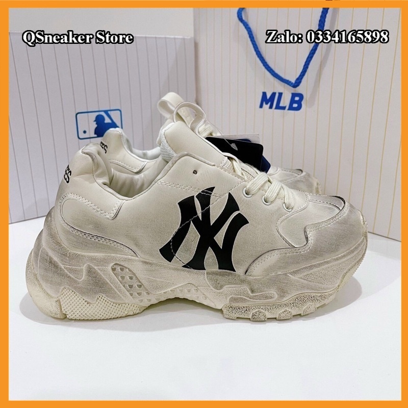 Giày Sneaker 𝗠𝗟𝗕 NY Đen Bụi Hàng Trung Tăng Chiều Cao Fullbox