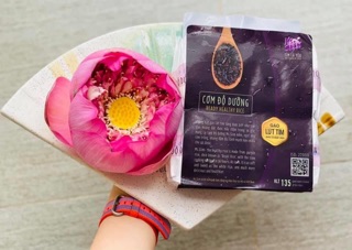 Cơm gạo lứt tím