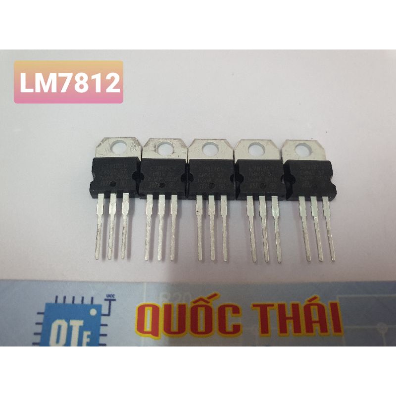 [Mã ELHACE giảm 4% đơn 300K] Combo 5 ic nguồn LM7812