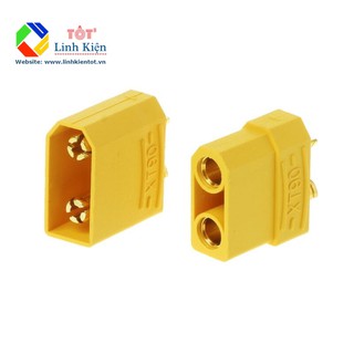 Cặp giắc cắm XT90 - Jack XT90 DC 500V/90A