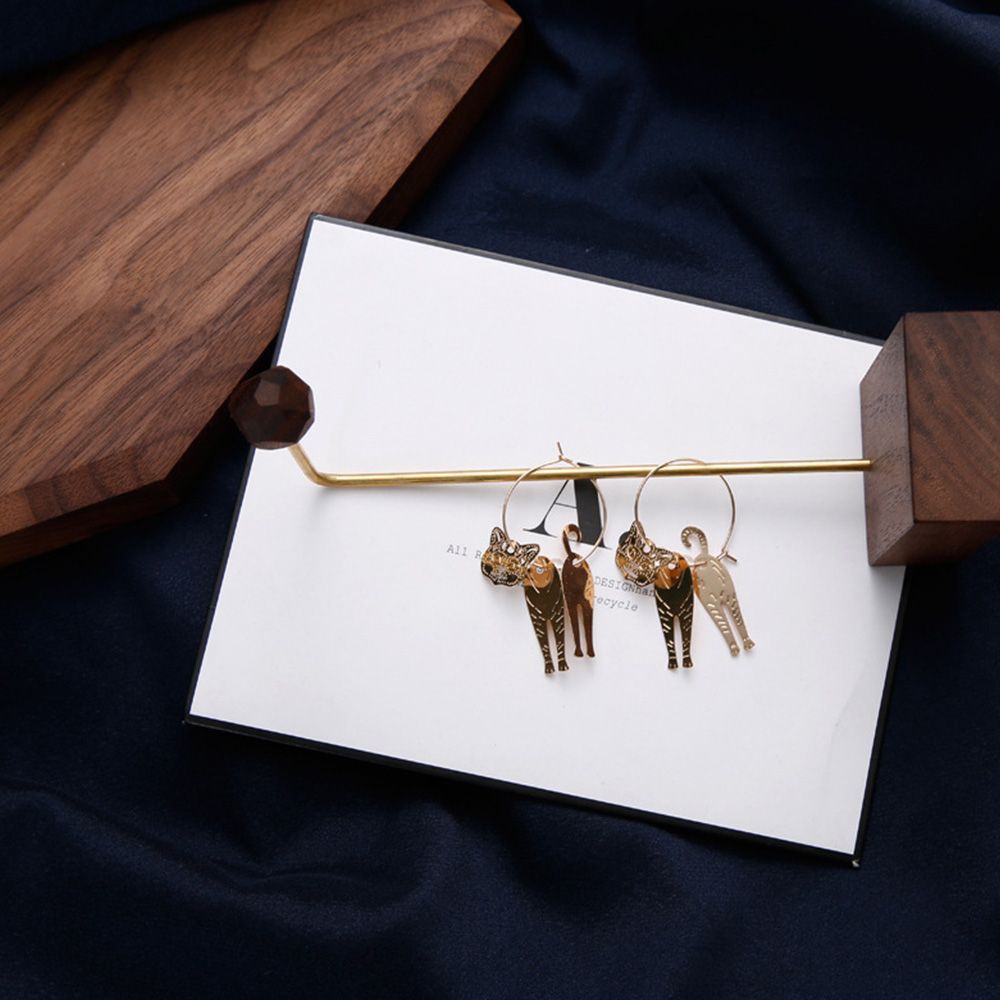 Khuyên Tai Chuỗi Hình Thú Phong Cách Boho