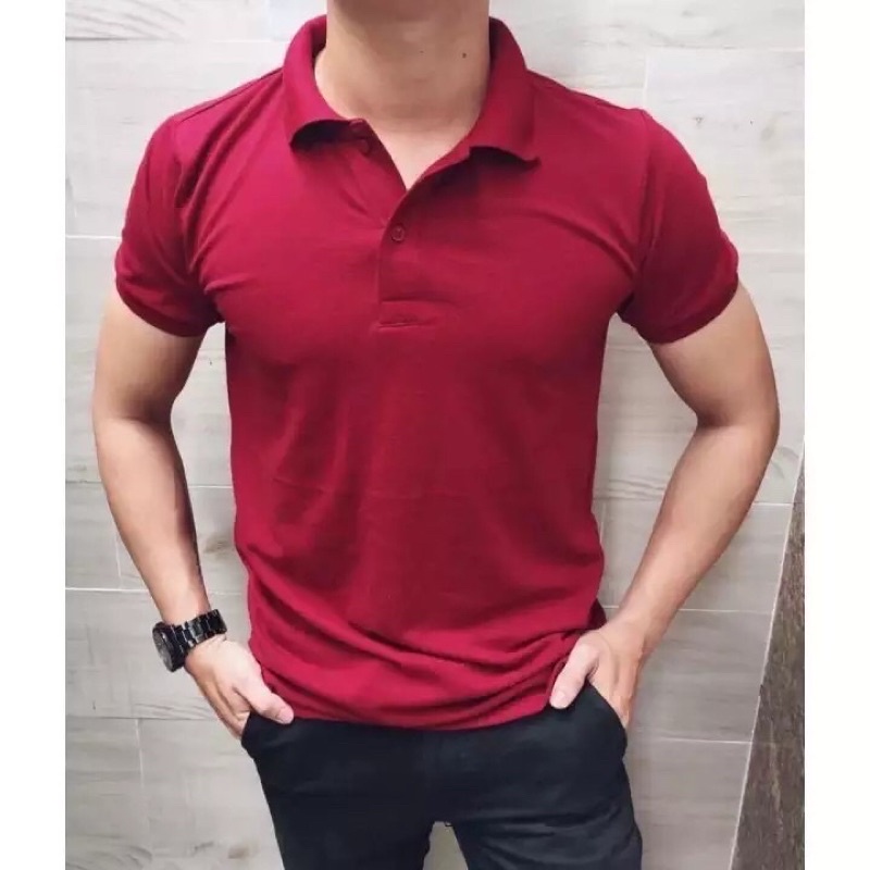 Áo Polo Nam Basis Nhiều Màu , Vải Cotton 4 Chiều dày dặn, có giãn thấm hút mồ hôi tốt