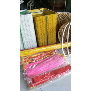 10 bộ giỏ gói quà hình chữ nhật (36x25x7cm) đủ phụ kiện
