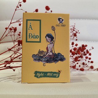 Xà bông Nghệ Soap ả đào Nghệ mật ong Mộc Nhan