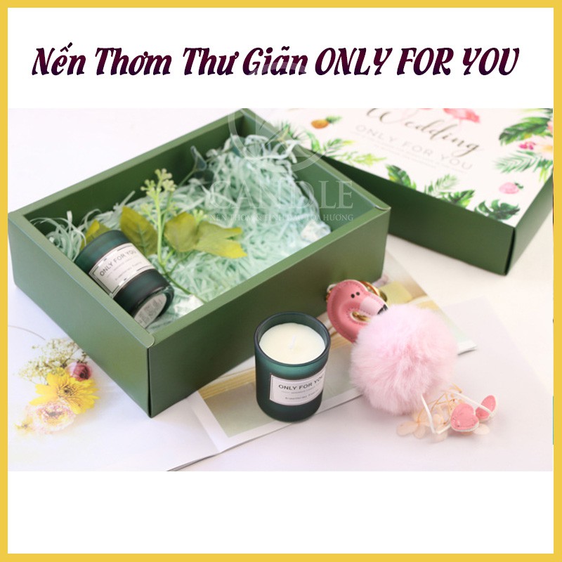 Nến thơm không khói  ONLY FOR YOU I - Nến Cốc Thư Giãn - 13 Mùi