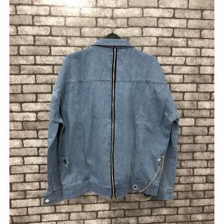 Áo khoác jean zipper tiger38