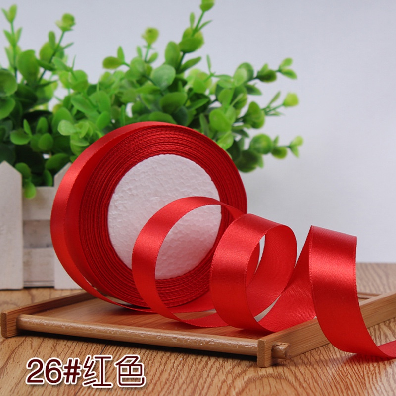 Ruy băng trơn, chữ Happy Birthday 2cm dài 16m 1 cuộn trang trí bánh kem, bánh sinh nhật - Pepper26 Shop