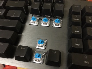 Bàn phím cơ 2nd Logitech G512 switch GX Blue clicky 2nd