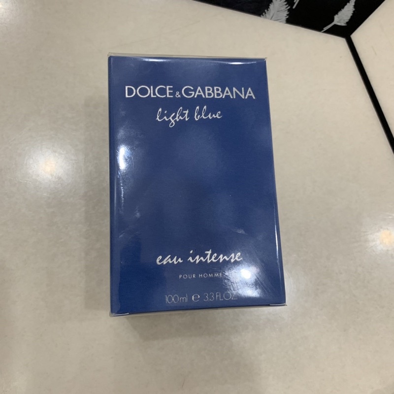Nước hoa d&g light blue eau intense pour homme 100ml full seal
