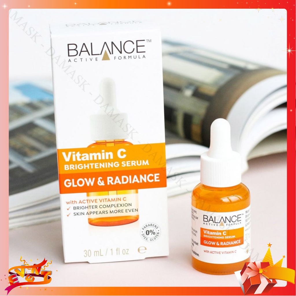 Serum Trắng Da, Mờ Thâm Balance Active Formula Vitamin C Brightening 30ml ɱ√ρ