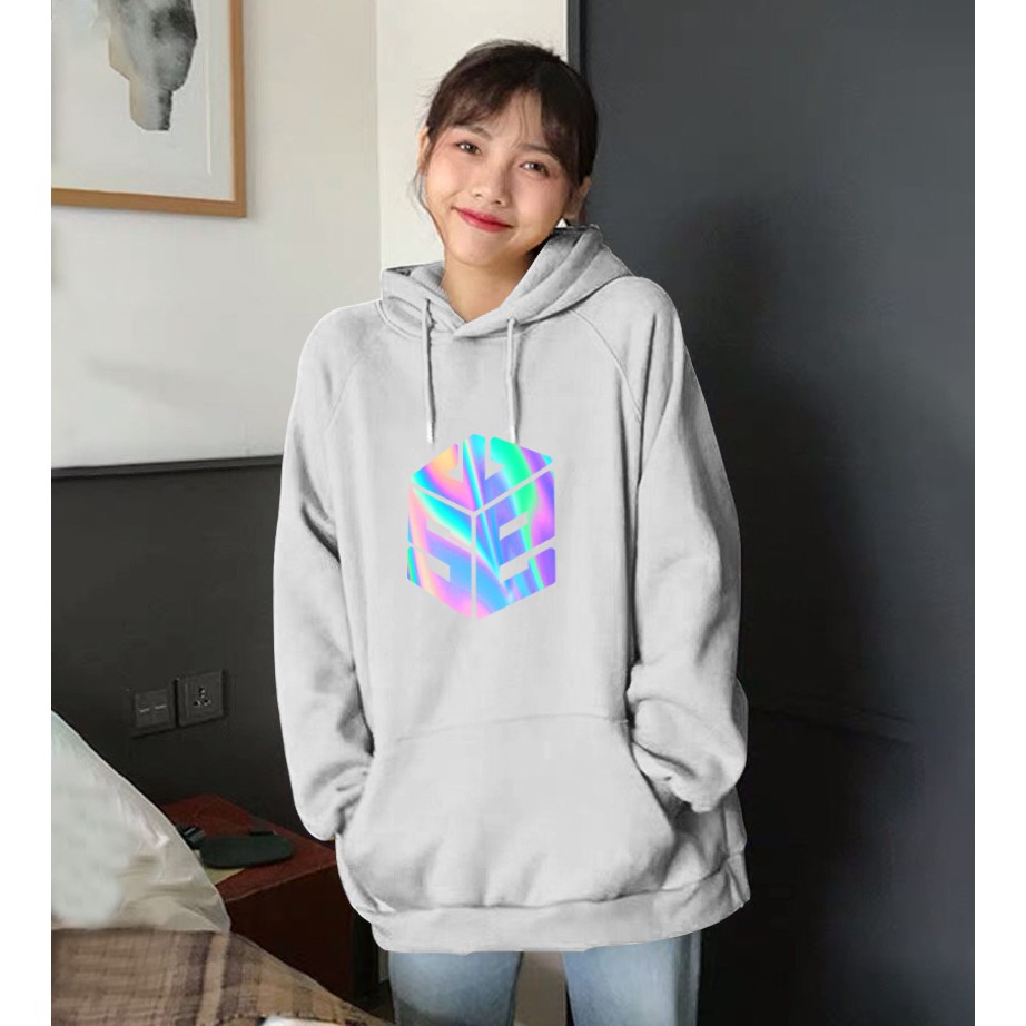 [HÀNG CAO CẤP] Áo hoodie Unisex dạ quang - Áo khoác nỉ phản quang họa tiết logo in cao cấp | BigBuy360 - bigbuy360.vn