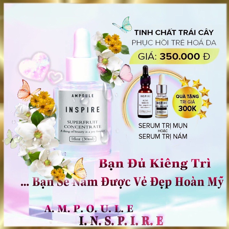 (Mua 1 tăng 1 ) tinh chất trái cây ampoule inspire