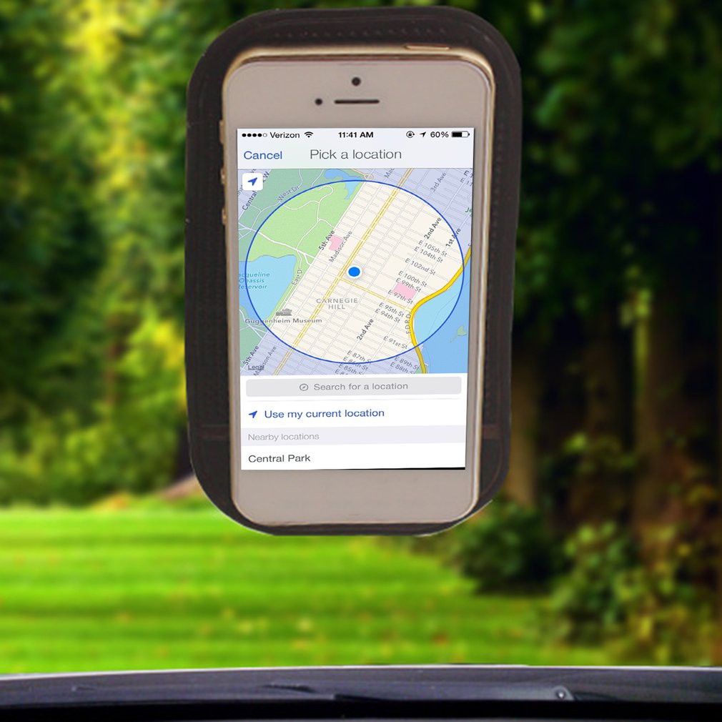Miếng dán chống trượt giữ thiết bị định vị GPS/điện thoại trong xe hơi