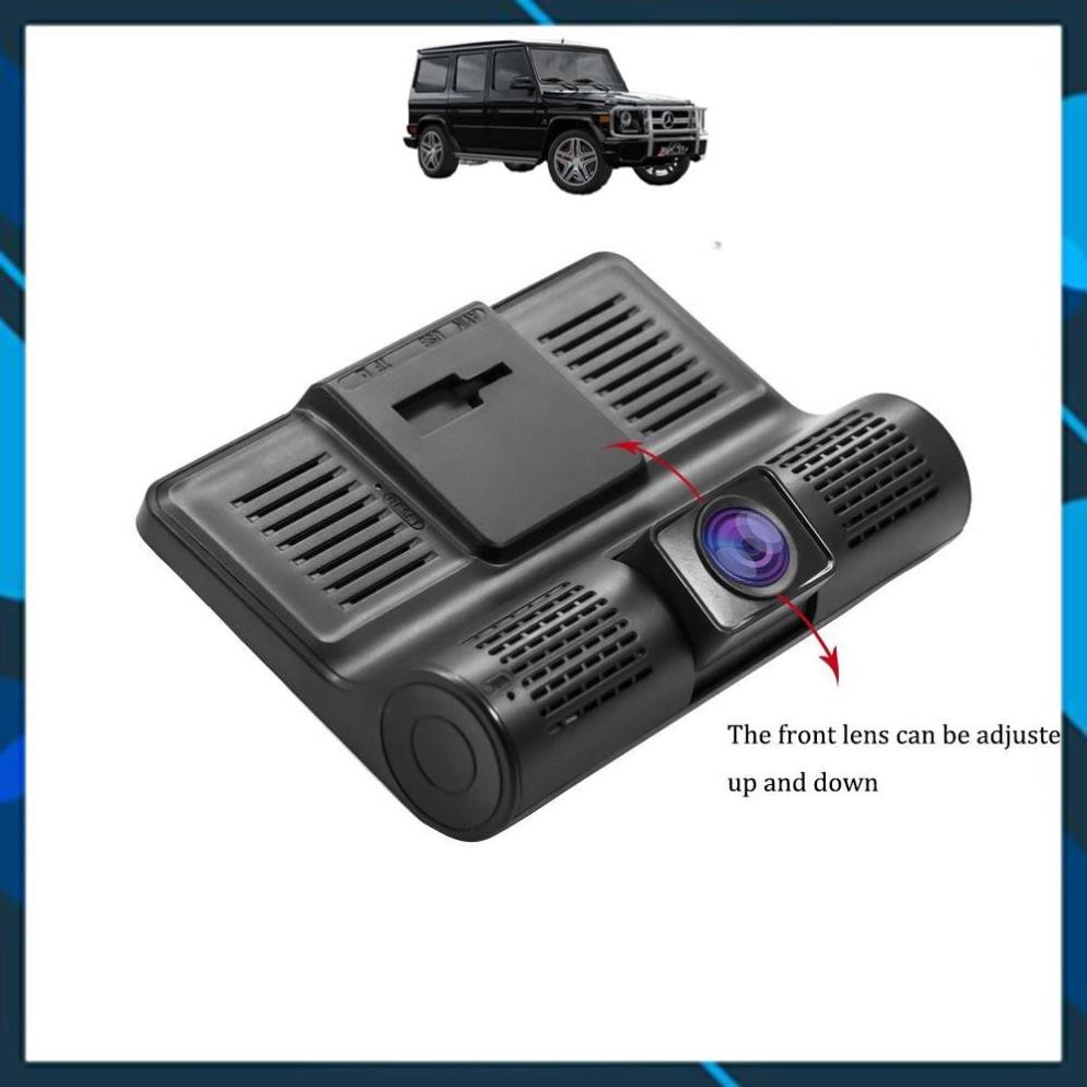 Camera Hành Trình Ô Tô 3 Mắt Camera, Màn Hình 4 Inh Full HD, Ghi Hình Đa Chiều, Có Chế Độ Ghi Đè Kèm Thẻ Nhớ 32G/64G | BigBuy360 - bigbuy360.vn