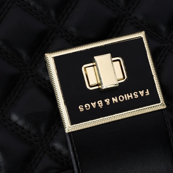 🌸 Hàng Order🌸 Túi Xách Nữ CEEKAY Da Trơn Họa Tiết Lưới Khóa Gài Quai Da Phối Xích Sang Chảnh Nữ Tính 🌸Hàng Quảng Châu