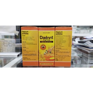 Dailivit Syrup- Bổ sung các vitamin thiết yếu cho cơ thể