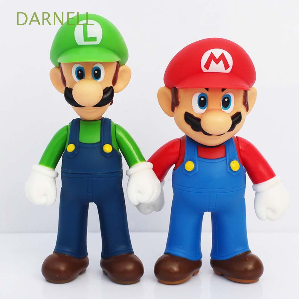 Đồ chơi mô hình nhân vật Mario hoạt hình dễ thương trang trí bàn làm việc