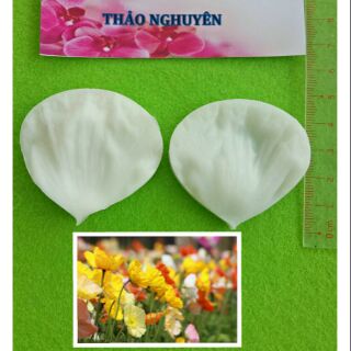 Gân silicone hoa anh túc hoặc hoa poppy