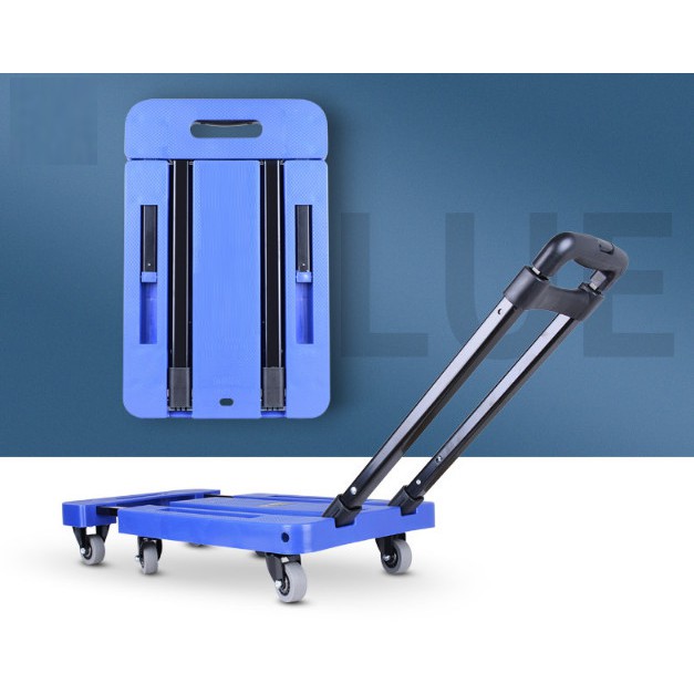 Xe Kéo hàng  Gấp Gọn Nhập Khẩu 200kg mẫu mới 2022-XKT01