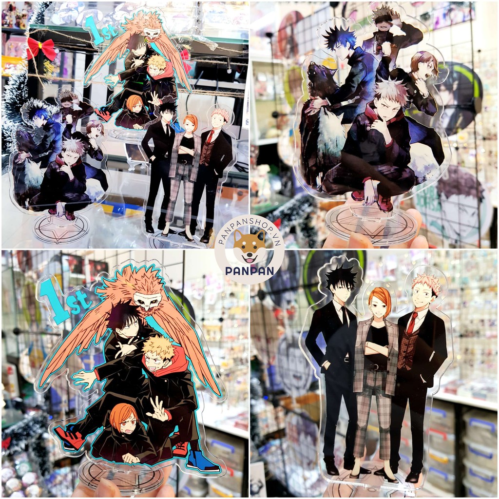 Mô Hình Standee acrylic Anime Jujutsu Kaisen (15cm)