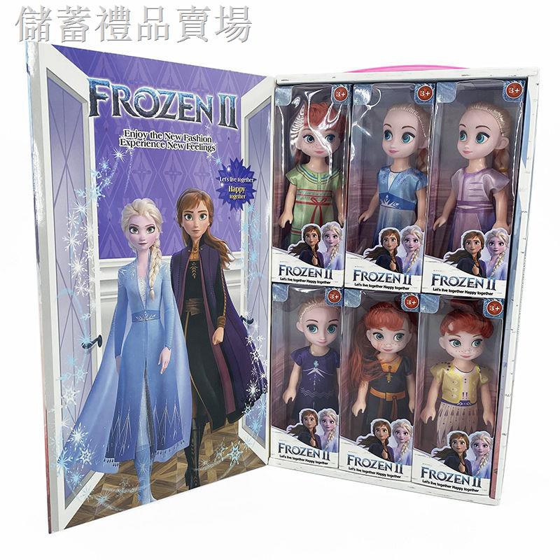 Set 4 Búp Bê Barbie Hình Công Chúa Elsa Và Anna Trong Phim Frozen 2