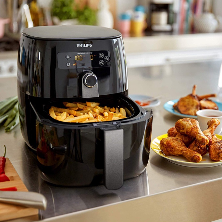 Nồi chiên không dầu Philips HD9741 Premium Twin Turbostar Digital Airfryer