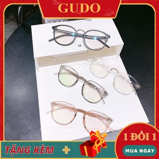 Mắt kính gọng cận hàn quốc form tròn tr209 siêu dẻo cực hot siêu đẹp