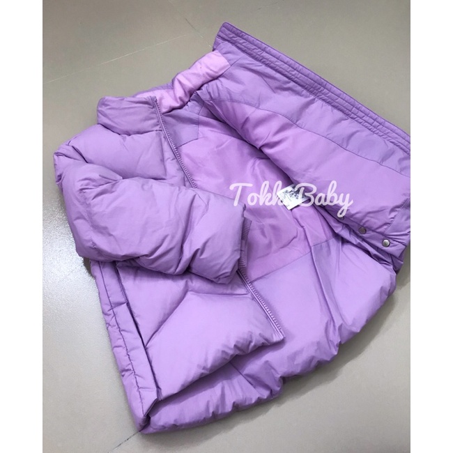 Áo phao lông vũ Renoma tím (size 110 đến 160)