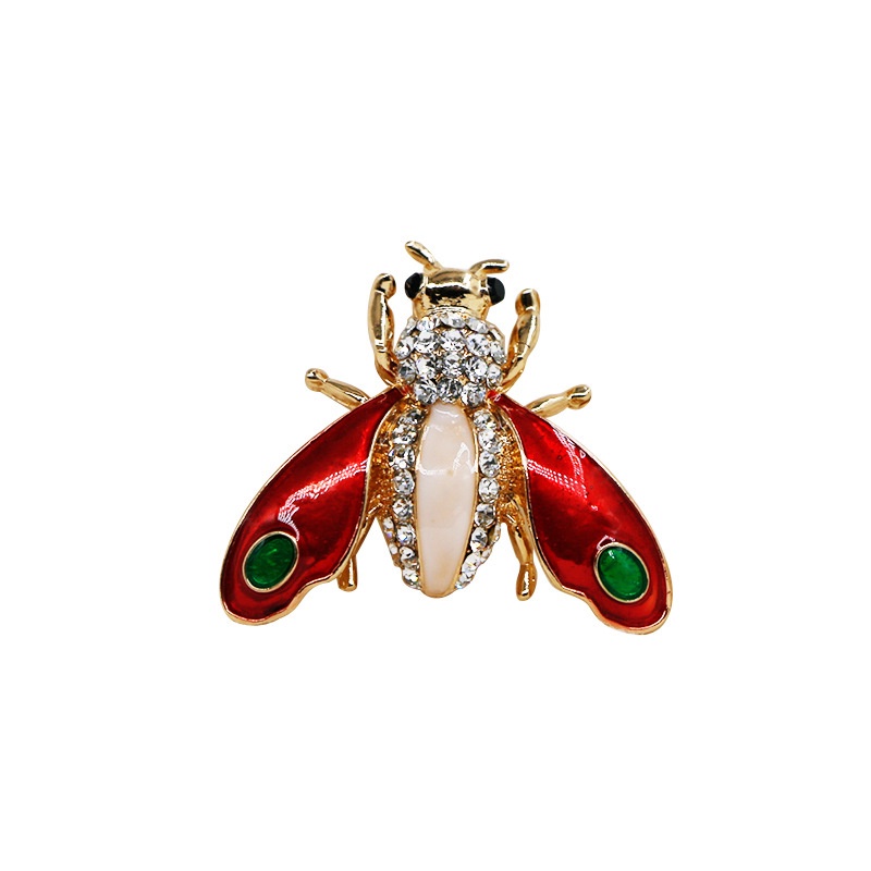 Ghim Cài Áo Hình Ong Đính Đá Thời Trang