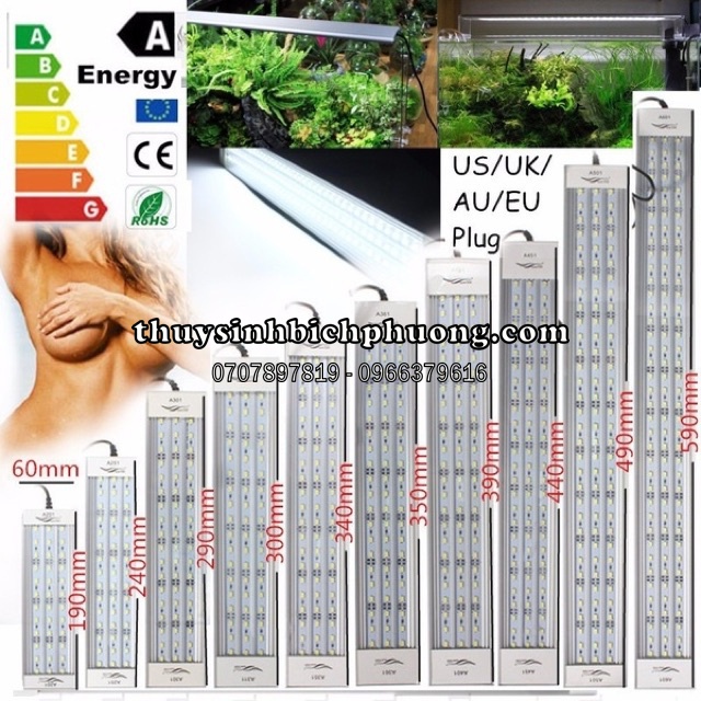 ĐÈN LED CHIHIROS A1 SERIES SIÊU SÁNG  - MÁNG ĐÈN CHO HỒ THUỶ SINH