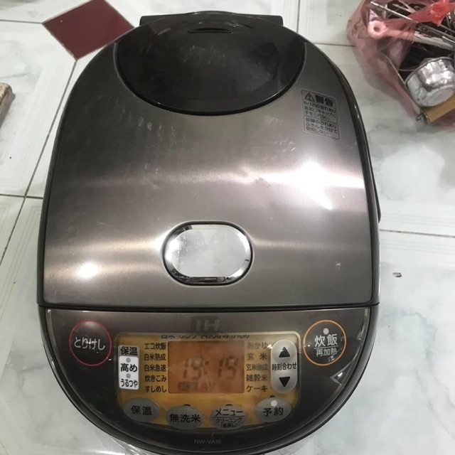 Bán nồi cơm điện IH cao tần dung tích 1,8l hàng Nhật bãi điện 100v - nấu cơm , cháo ,gạo nứt ,susi ( chuyên đồ nhật bãi)