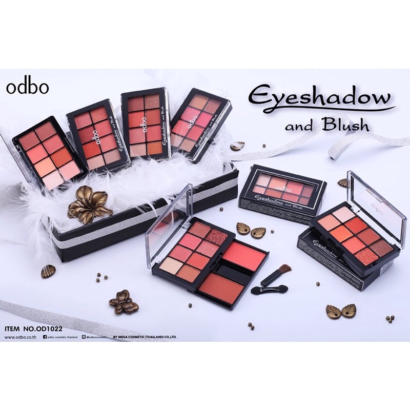 Phấn mắt odbo eyeshadow and brush