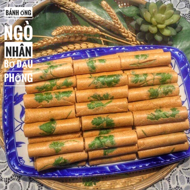 Bánh Ống Ngò Nhân Bơ Đậu Phộng Lon 400Gram | BigBuy360 - bigbuy360.vn