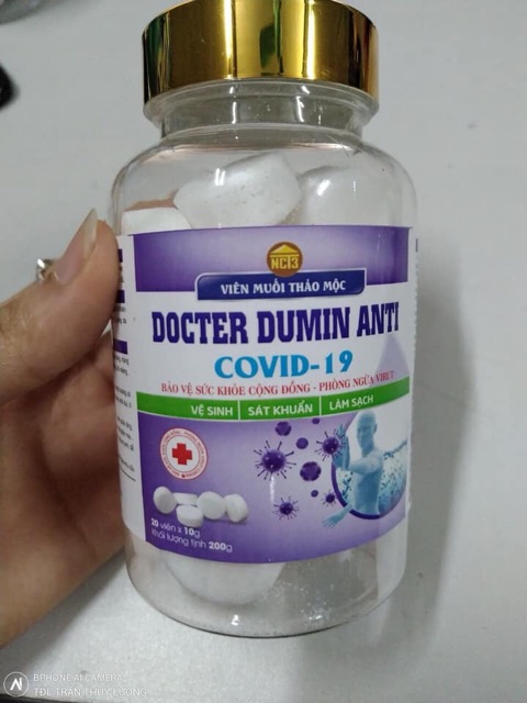 Viên muối thảo mộc dumi anti