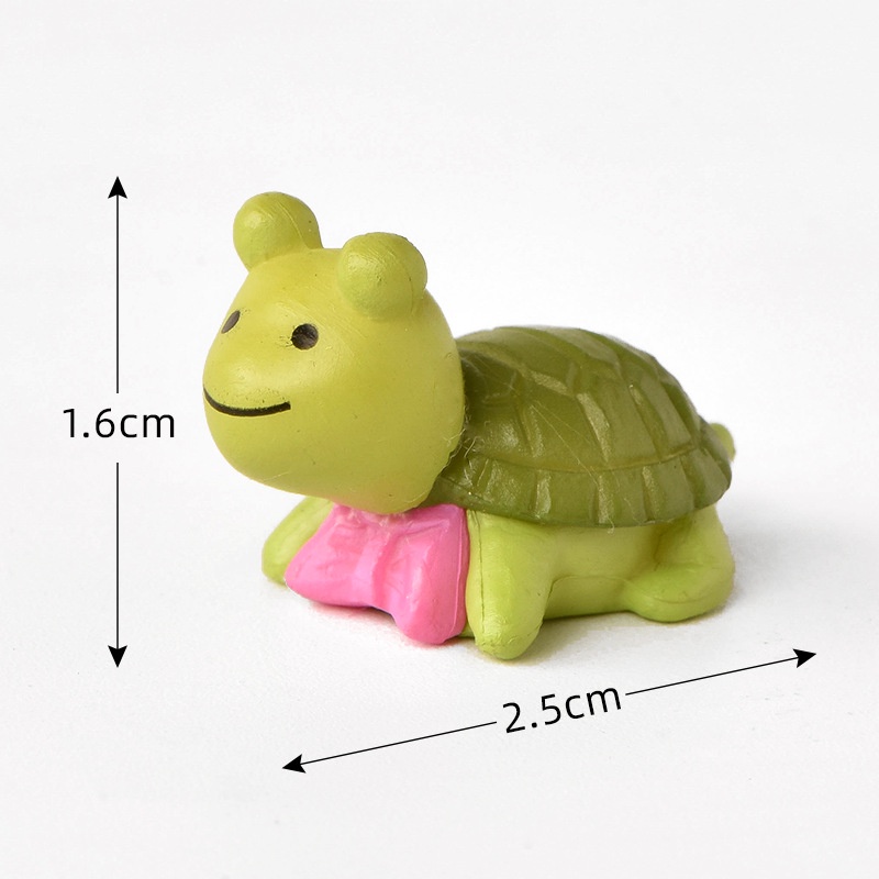 Phụ Kiện Đá Nhỏ Hình Rùa Nhiều Màu Sắc Trang Trí Sân Vườn diy