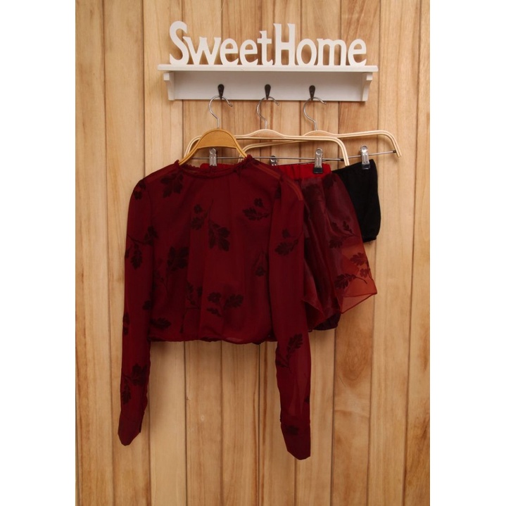 MY124 Set áo và chân váy nữ hè hàng nhập