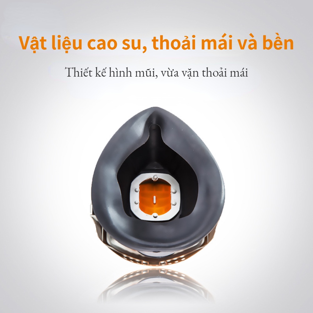 Khẩu trang chống bụi bằng cao su bền bỉ tiện lợi