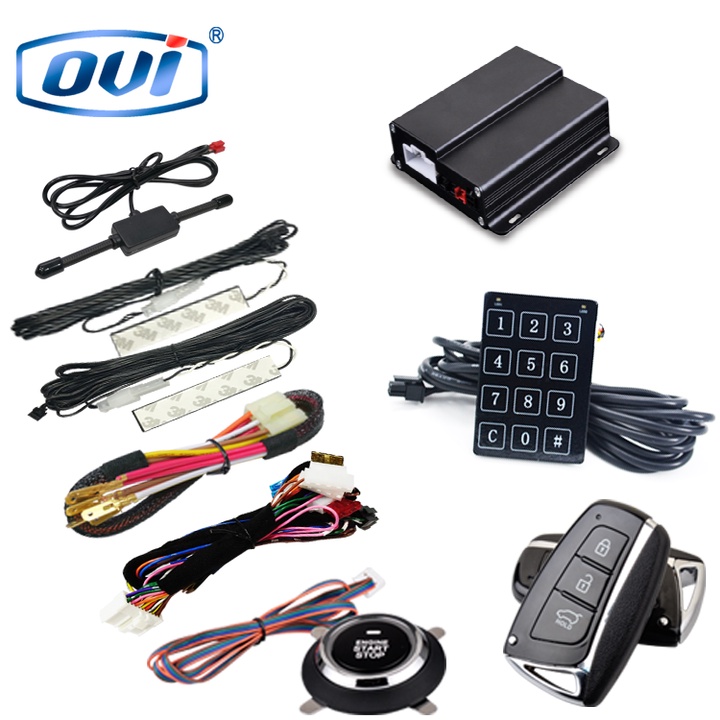 Sản Phẩm Bộ chìa khóa điều khiển từ xa START-STOP, thương hiệu cao cấp OVI dành cho hãng xe ô tô Hyundai - Nhập Khẩu Chí