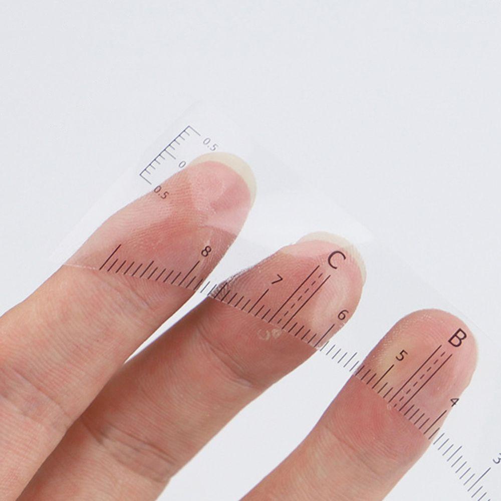 Bộ 50 Thước Dán Lông Mày Bằng Nhựa Sử Dụng Một Lần