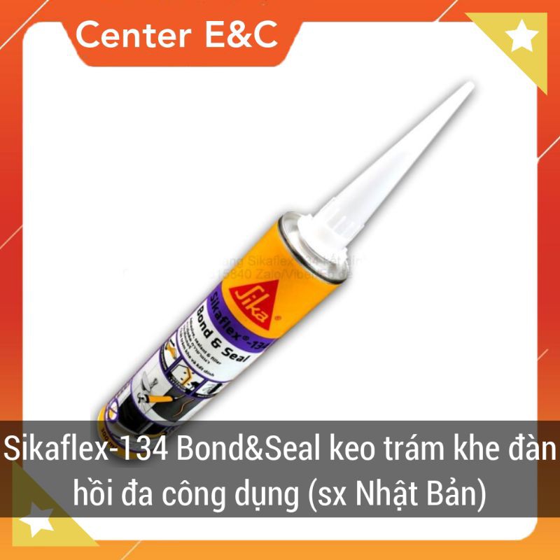 Keo trám khe Sikaflex 134 Bond&Seal 300ml Kết dính đàn hồi đa dụng