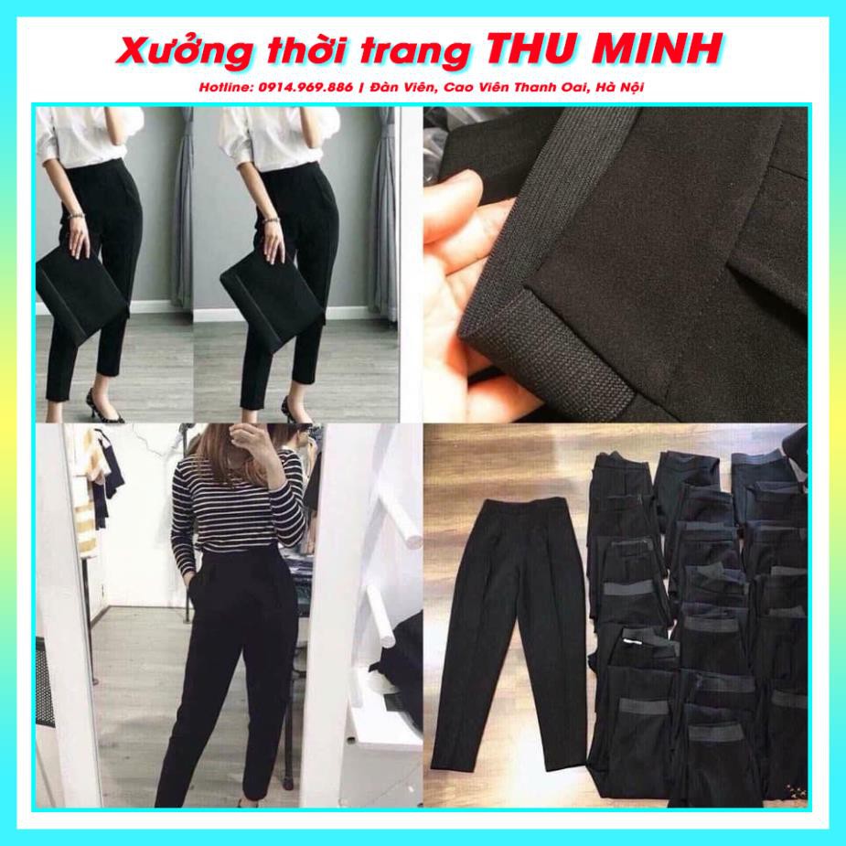 Quần Baggy Tây size lớn cạp chun sau co dãn thoải mái B35 Q2D04 | BigBuy360 - bigbuy360.vn