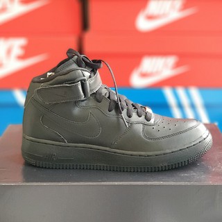 Giày nike air force i mid đen, size 41, real 2hand