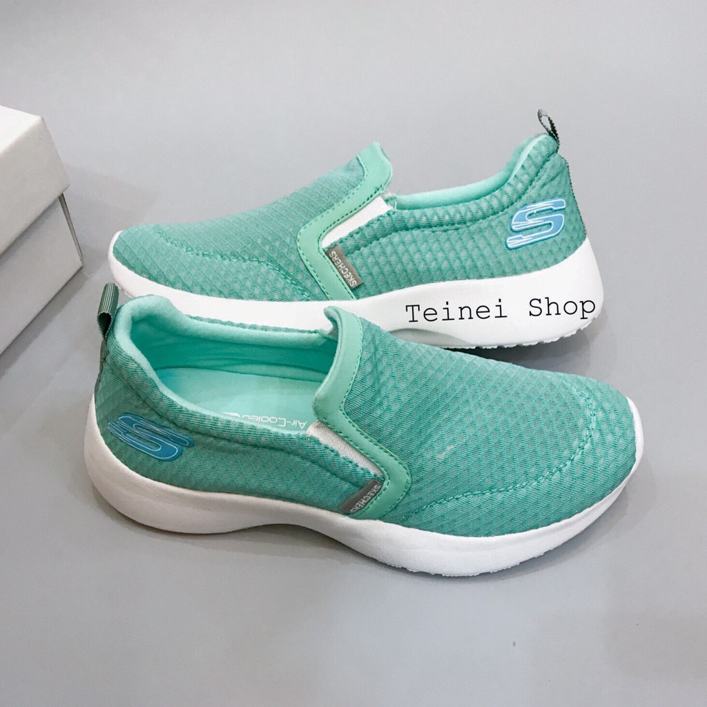 Giày Slip on thể thao Nữ (Màu xanh mint)