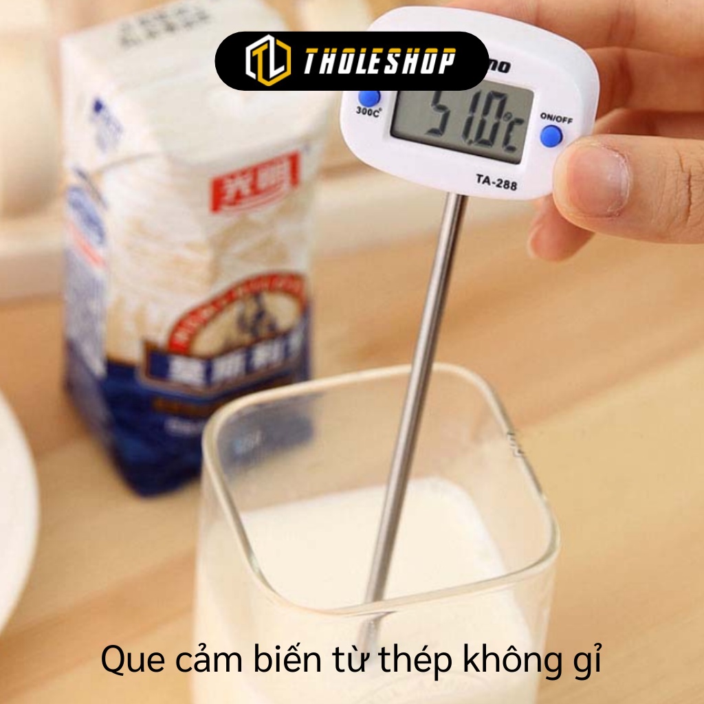 Nhiệt Kế Đo Độ Nước - Nhiệt Kế Nhà Bếp Đo Nhiệt Độ Món Ăn Chính Xác Và Nhanh 6791