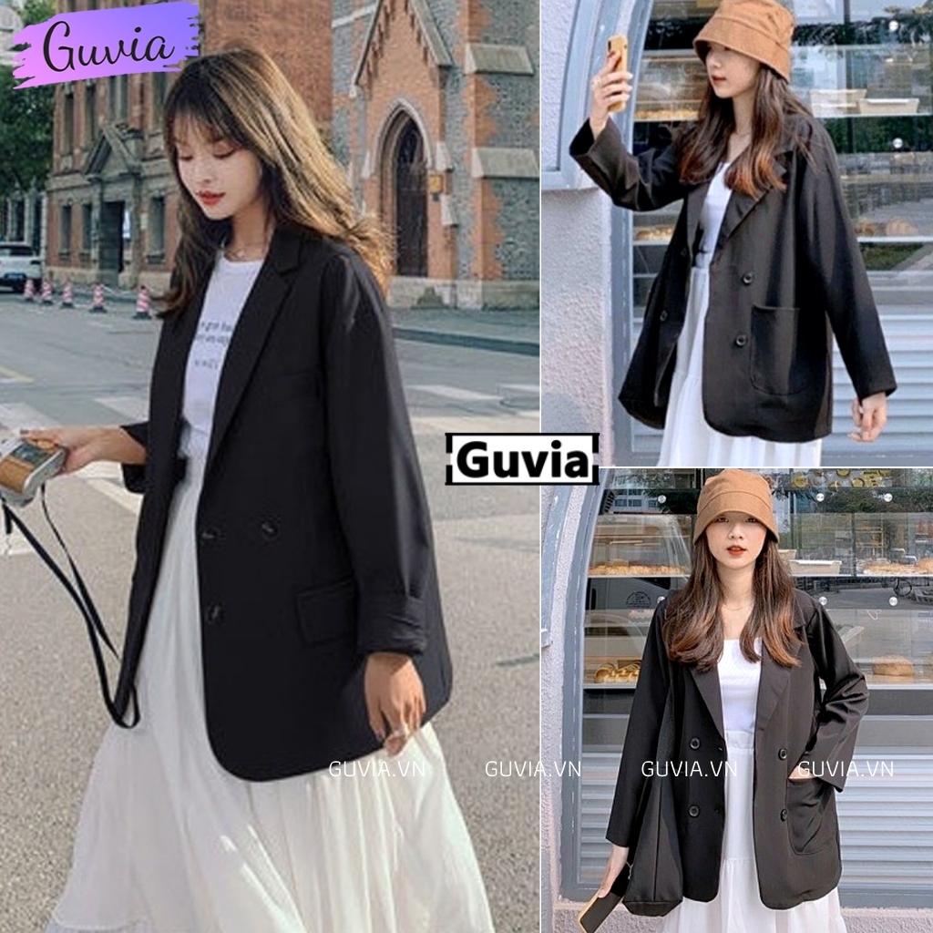 Áo khoác vest trơn form rộng chất nhung Mango Áo blazer ulzzang Cá Tính Unisex ABZ Guvia | WebRaoVat - webraovat.net.vn