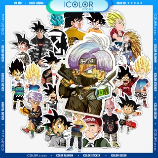 [50 STICKER soguku] Sticker dán hoạt hình nhiều mẫu chống nước, dán mũ bảo hiểm vali laptop 063
