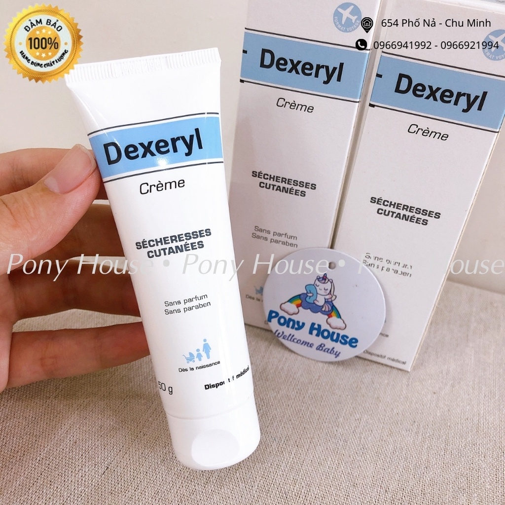 Kem Nẻ Dexeryl - Kem Dưỡng Ẩm Da Cho Bé Từ Sơ Sinh Pháp 50g