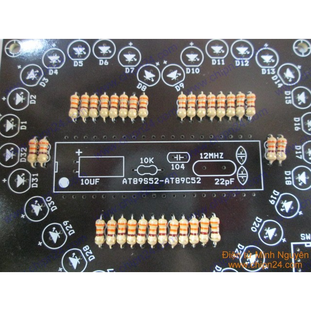 Bộ DIY LED Trái Tim 32 LED - [Chọn Loại] | BigBuy360 - bigbuy360.vn