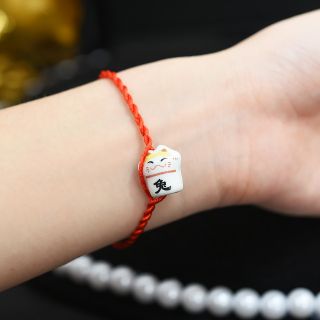 [RẺ VÔ ĐỊCH] Vòng tay đỏ may mắn hình mèo